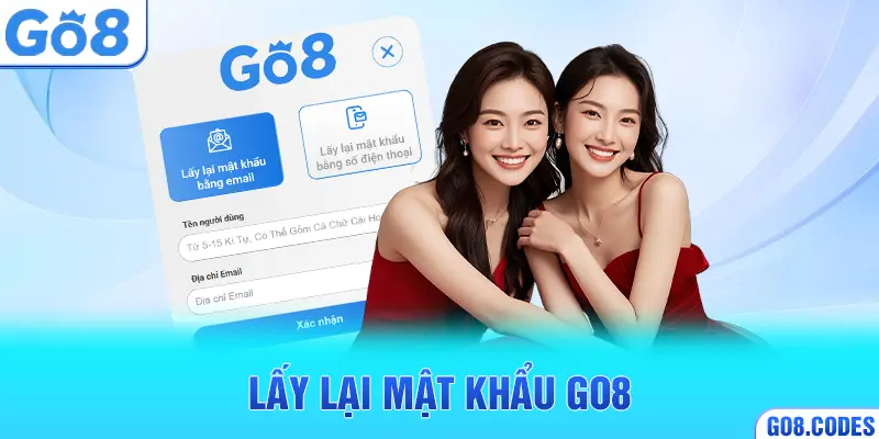 Lấy lại mật khẩu Go8